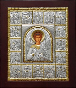 Икона Ангел Хранитель «с Праздниками» 